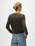 Cashmere Crewneck Cardigan