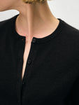 Cashmere Crewneck Cardigan