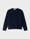 Cashmere Saddle Sleeve Crewneck