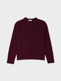 Cashmere Saddle Sleeve Crewneck