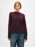 Cashmere Saddle Sleeve Crewneck