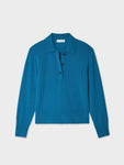 Cashmere Button Polo