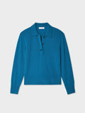 Cashmere Button Polo