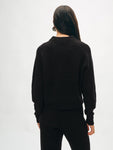 Merino Cashmere Bouclé Sweatshirt