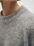 Merino Cashmere Bouclé Sweatshirt