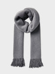 Merino Cashmere Tassel Scarf