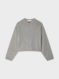 Cashmere Heart Drop Shoulder Sweater