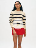 Organic Cotton Striped Crewneck