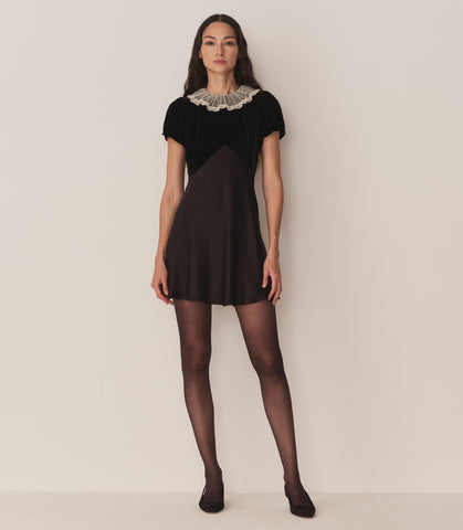 ADELIE DRESS -- BLACK