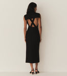 ALEXANDRIA DRESS -- BLACK