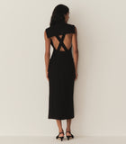 ALEXANDRIA DRESS -- BLACK