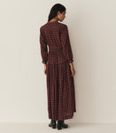 ANNIKA DRESS -- ROUGE COUNTRYSIDE PLAID