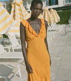 ARLEEN DRESS -- NASTURTIUM ORANGE