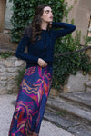 Swing Skirt- Arabia Navy