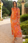 Long Sleeve Shift Maxi- Arabia Toffee