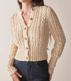 AUDREY CARDIGAN -- CREAM