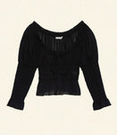 BAPTISIA TOP -- BLACK