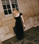 CESARINA DRESS -- BLACK