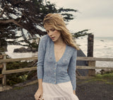 CHANDEL CARDIGAN -- AZURE