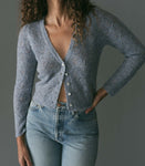 CHANDEL CARDIGAN -- AZURE