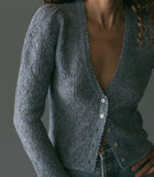 CHANDEL CARDIGAN -- AZURE