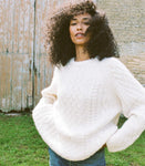 CLARENDON SWEATER -- IVORY