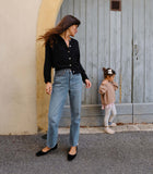 DIANA CROP JEAN -- MARILLET WASH