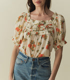 FRANCES TOP -- ORANGERIE FLORAL