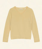 GARANCE CASHMERE SWEATER -- LEMON CHIFFON