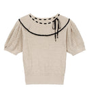 GLENDA SWEATER -- CREAM