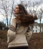 HALE CARDIGAN -- WHIDBEY JACQUARD