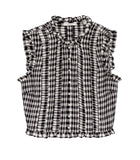 HARIETTA TOP -- MARILYN GINGHAM