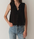 HILDA TOP -- BLACK