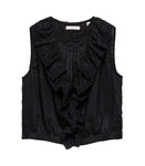 HALETTE TOP -- BLACK