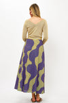 Swing Skirt- Haring Blue