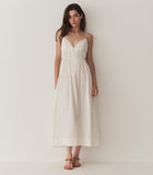 IRINA LINEN DRESS -- SALT