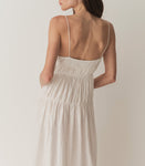 IRINA LINEN DRESS -- SALT