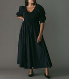 ISCHIA DRESS -- NAVY