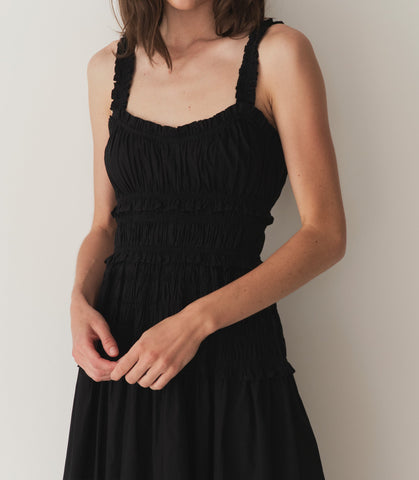 MARIANNE DRESS -- BLACK