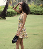 MESSINA DRESS -- ANEMONE GARDEN