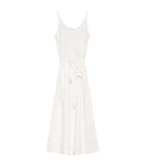 NEVITA LINEN DRESS -- SALT