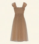 PAMELINA DRESS -- CREAM