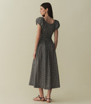 QUINN DRESS -- LA MADDALENA GINGHAM