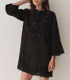 ROCHELLE DRESS -- BLACK