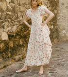 STANZA DRESS -- SWEET ABELIA