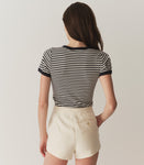 VIVI TEE -- NANTUCKET STRIPE